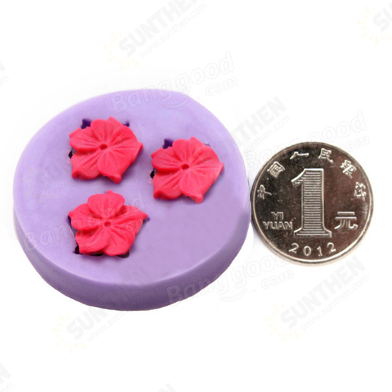 Silicone Cake Flower Mold Flower Fondant Chocolate DIY Soap Mold Baking Cake Decorating Tool