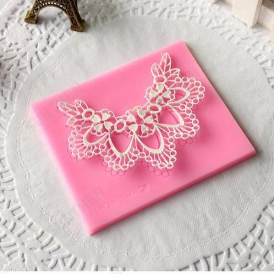 Silicone Fondant Mold Lace Flower Fondant Cake Mould Silicone Fondant Mould Decoration Chocolate