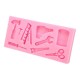 Tools Silicone Fondant Mold Chocolate Polymer Clay Mould