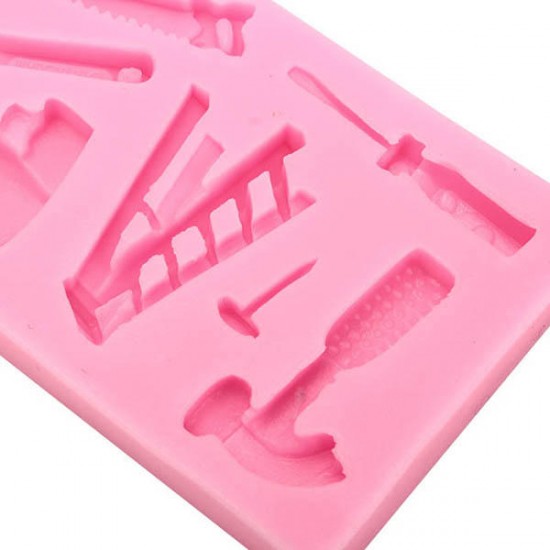 Tools Silicone Fondant Mold Chocolate Polymer Clay Mould