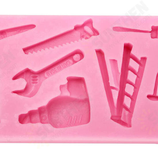 Tools Silicone Fondant Mold Chocolate Polymer Clay Mould