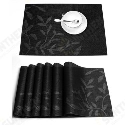 Washable Placemat for Dining Table Creative Heat Insulation Stain Resistant Anti-skid Eat Mats Washable Placemat for Dining Table Creative Heat Insulation Stain Resistant Anti-skid Eat Mats