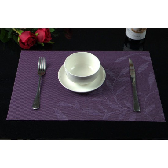 Washable Placemat for Dining Table Creative Heat Insulation Stain Resistant Anti-skid Eat Mats