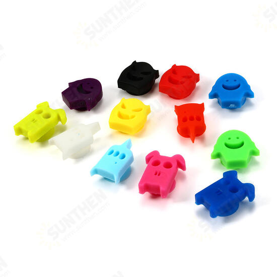 12 Pcs Silicone Animal Charm Glasses Cocktail Drinks Maker Bar Tool