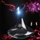 1500ML Big Capacity Luxurious Glass Crystal Decanter Bottle Jug Pourer Aerator Elegant For Family Bar