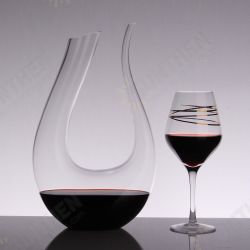 1.5L Wine Champange Glass Decanter U-shaped Bottle Jug Pourer Aerator Lead Free Crystal Glass 1.5L Wine Champange Glass Decanter U-shaped Bottle Jug Pourer Aerator Lead Free Crystal Glass