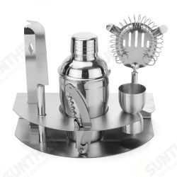 350mL Bar Drink Cocktail Shaker Jigger Mixer Sets Stainless Steel Bartender Tool Kit 350mL Bar Drink Cocktail Shaker Jigger Mixer Sets Stainless Steel Bartender Tool Kit