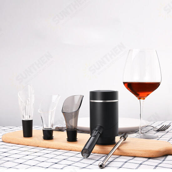 WP-011 W-ine White Aerator & Pourer Bottle Stopper Bottles Stopper Decanter Pourer Aerating