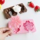 Cute Cat Claws Sakura Cherry Blossoms Shaped Popsicle Ice Cream Maker Frozen Pop Icy Ice Mold