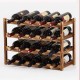 European Solid Wood Bottle Shelf Rack Holder Storage Racks Creative Design