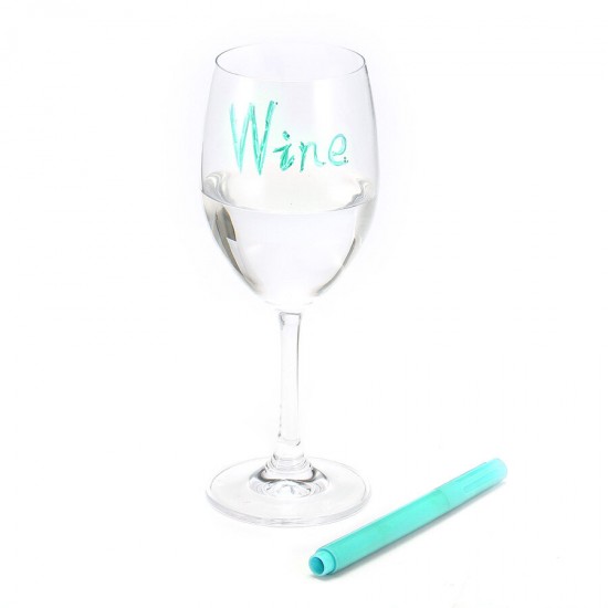 KC-CB13 Reusable Washable Non-toxic Wine Glass Maker Pen Wine Charm Accessories Bar Tools