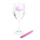 KC-CB13 Reusable Washable Non-toxic Wine Glass Maker Pen Wine Charm Accessories Bar Tools