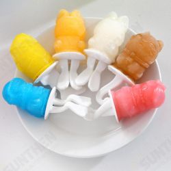 KC-IT06 DIY Silicone 6 Cavity Fish Shape Ice Cream Mold Ice Pop Stick Maker Kitchen Tools KC-IT06 DIY Silicone 6 Cavity Fish Shape Ice Cream Mold Ice Pop Stick Maker Kitchen Tools