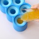 KC-IT06 DIY Silicone 6 Cavity Fish Shape Ice Cream Mold Ice Pop Stick Maker Kitchen Tools