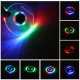 LED Light Color Change Drink Cup Holder Mat Club Party Pad Barware Sticker Decor