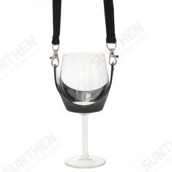Portable Wine Glass Holder Strip Birthday Party Wine Holder Multifunction Bar Tool Portable Wine Glass Holder Strip Birthday Party Wine Holder Multifunction Bar Tool