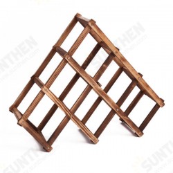 Wooden Red Wine Holder Rack 6 Bottle Wine Rack Mount Kitchen Glass Drinks Holder Storage Organizer Wooden Red Wine Holder Rack 6 Bottle Wine Rack Mount Kitchen Glass Drinks Holder Storage Organizer