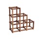 Wooden Red Wine Holder Rack 6 Bottle Wine Rack Mount Kitchen Glass Drinks Holder Storage Organizer