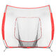 Folding Baseball Net Baseball Practice Cage Portable Sport Hitting Net Outdoor Garden with Storage Bag