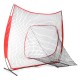 Folding Baseball Net Baseball Practice Cage Portable Sport Hitting Net Outdoor Garden with Storage Bag