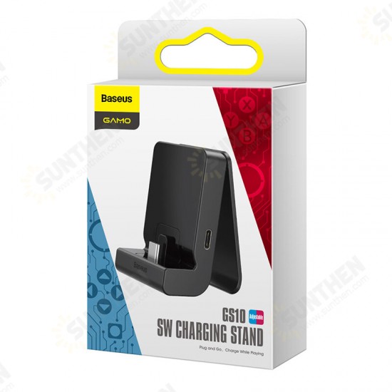 18W USB C Charger Game Console USB Charger Adjustable Charging Dock For Nintendo Switch / Switch Lite