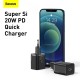 20W PD Super Si Quick Charger for iPhone 12 Mini/12/12 Pro/12 Pro Max for Samsung Galaxy Note S20 ultra Huawei Mate40 OnePlus 8 Pro
