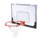 Adult Indoor Mini Basketball Hoop Backboard System Home Office Room Door Mount With Ball & Pump Sport Exercise Tools