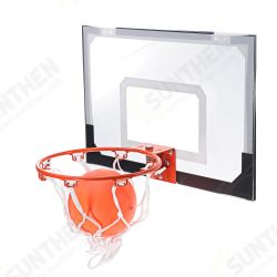Adult Indoor Mini Basketball Hoop Backboard System Home Office Room Door Mount With Ball & Pump Sport Exercise Tools Adult Indoor Mini Basketball Hoop Backboard System Home Office Room Door Mount With Ball & Pump Sport Exercise Tools