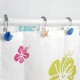 12pcs Resin Decorative Seashell Home Shower Curtain Hooks Bathroom Beach Shell Decor