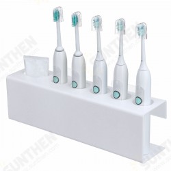 1PCS Wall Mounted Electric Toothbrush Holder Toothpaste Holder Bathroom Organizer Detachable Bathroom Storage Caddy 1PCS Wall Mounted Electric Toothbrush Holder Toothpaste Holder Bathroom Organizer Detachable Bathroom Storage Caddy