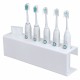 1PCS Wall Mounted Electric Toothbrush Holder Toothpaste Holder Bathroom Organizer Detachable Bathroom Storage Caddy