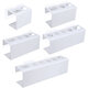 1PCS Wall Mounted Electric Toothbrush Holder Toothpaste Holder Bathroom Organizer Detachable Bathroom Storage Caddy