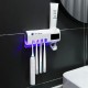 2 in 1 Solar UV Light Ultraviolet Intelligent Toothbrush Holder Sterilizer Set Toothbrush Sterilizer