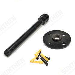 2Pcs 18cm Industrial Iron Pipe Shelf Bracket Holder Vintage Wall Mounted 2Pcs 18cm Industrial Iron Pipe Shelf Bracket Holder Vintage Wall Mounted