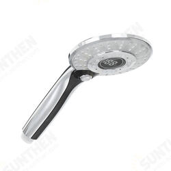 LED Light LCD Display Third Gear Water Flow Self Illumination Temperature Control Shower Head For Smart Home LED Light LCD Display Third Gear Water Flow Self Illumination Temperature Control Shower Head For Smart Home