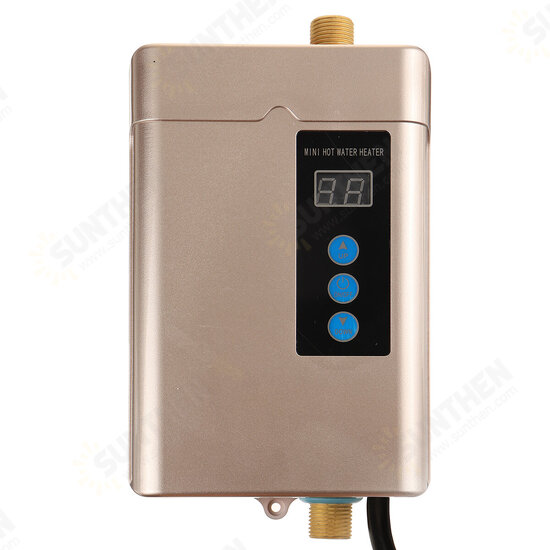 Electric Water Heater Instant Hot Tankless Under Sink Tap Bathroom/Kitchen