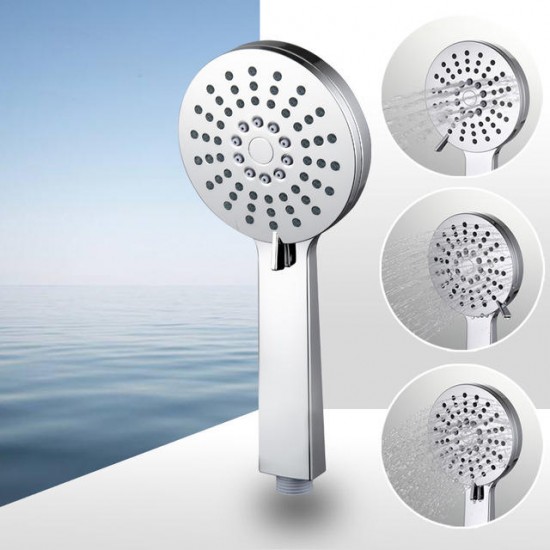 FRAP F006 Bathroom Round Shape ABS Three Adjustment Water Saving Hand Grip Handheld Shower Faucet