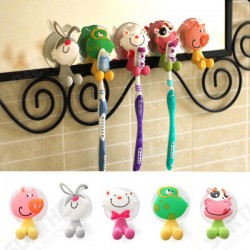 BX-723 Creative Cute Cartoon Animal Powerful Sucker Toothbrush Holder BX-723 Creative Cute Cartoon Animal Powerful Sucker Toothbrush Holder