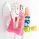 BX-723 Creative Cute Cartoon Animal Powerful Sucker Toothbrush Holder