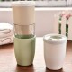 Couple Transparent Cover Toothbrush Toothpaste Holder Organizer Travel Home Washing Storage Cup