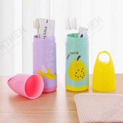 Portable Travel Case Toothpaste Box Cartoon Toothbrush Storage Cup Baskets Holder Portable Travel Case Toothpaste Box Cartoon Toothbrush Storage Cup Baskets Holder