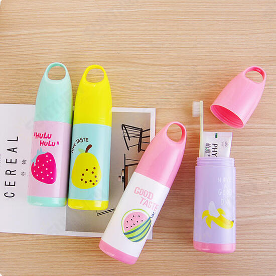 Portable Travel Case Toothpaste Box Cartoon Toothbrush Storage Cup Baskets Holder