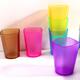 WX Eco-friendly Japanese-style Thick Circular Cup Toothbrush Holder Cup Translucent