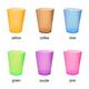 WX Eco-friendly Japanese-style Thick Circular Cup Toothbrush Holder Cup Translucent