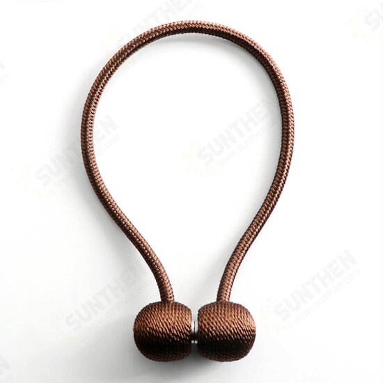 Magnet Buckle Curtain Tie Rope Hanging Ball Tie European Style Tie Rope Curtain Clip