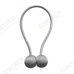Magnet Buckle Curtain Tie Rope Hanging Ball Tie European Style Tie Rope Curtain Clip Magnet Buckle Curtain Tie Rope Hanging Ball Tie European Style Tie Rope Curtain Clip