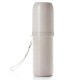 Dual Use Tooth Mug Wheat Straw Portable Toothbrush Toothpaste Holder Double Cups Container for Trave