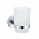 Single/Double Tumbler Cup Stainless Steel Toothbrush Cup Holder Wall Mounted Toothbrush Storage for Bathroom Rack