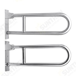 Stainless Steel Toilet Safety Frame Rail Grab Bar Handicap Bathroom Hand Grips