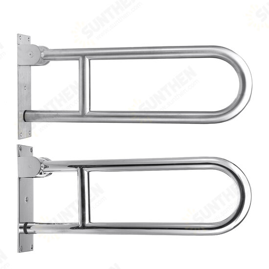 Stainless Steel Toilet Safety Frame Rail Grab Bar Handicap Bathroom Hand Grips